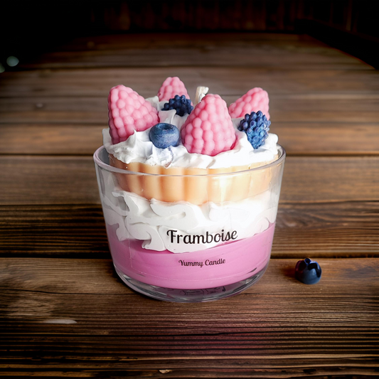 Bougie gourmande Framboise